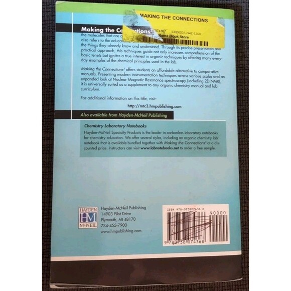 Making the Connections 3: A How-To Guide for Organic Chemistry Lab Techniques - Picture 3 of 6